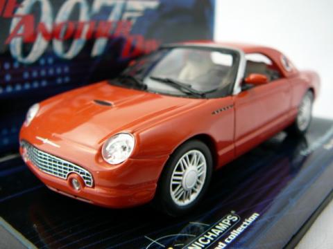 FORD 03  THUNDERBIRD JAMES BOND ANOTHER DAY 1/43 MINICHAMPS